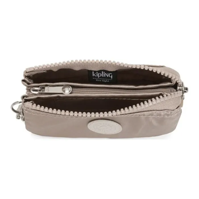 Kipling Polyamide Wallet Small Size Women's Metallic Finish-3