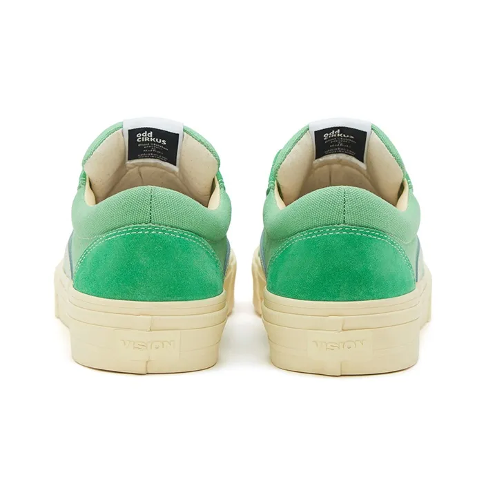 OddCIRKUS x Vision Street Wear Astley Pro Low Top Skateboard Shoes Unisex Mint Mambo Green-4