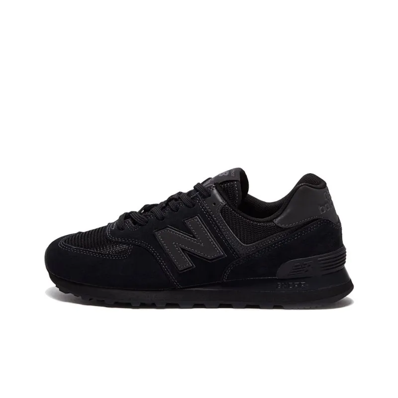 New Balance 574 Triple Black-0
