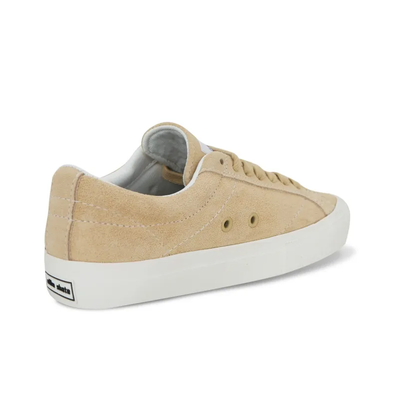 Ollieskate Slip Resistant Cushioning Low Top Skateboard Shoes Unisex Creamy Apricot-3