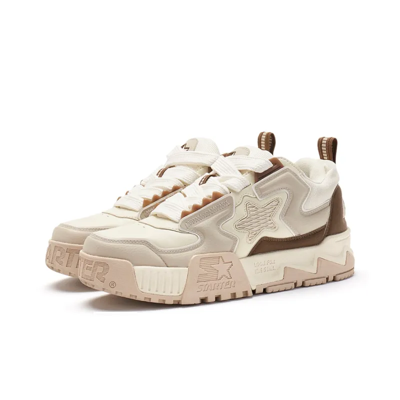 STARTER Vol Series Generation 2 Jigglypuff Shoes Puffy Sound Wave Low Top Skateboard Shoes Women's Ecru-3