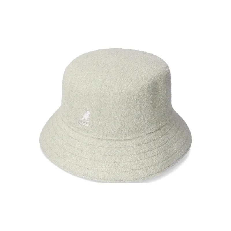 KANGOL Polyester Acrylic Nylon Bucket Hats Unisex Gray-0