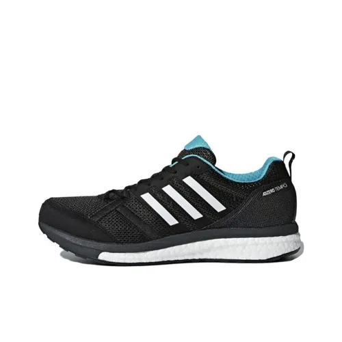 Adidas AdiZero Tempo 9 Core Black Hi Res Aqua