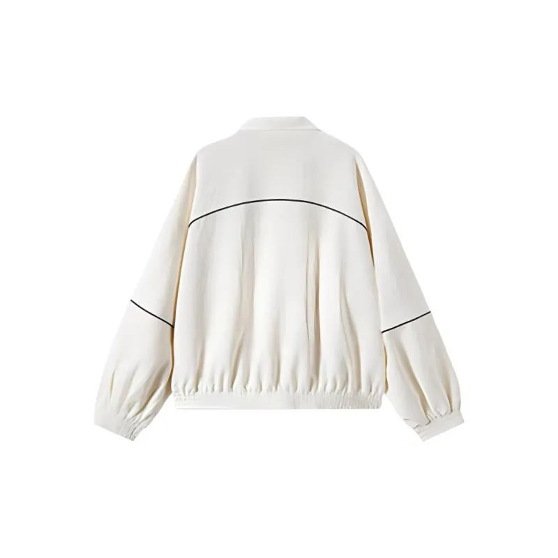 EICHITOO Jackets & Coats Women's Raw White-1