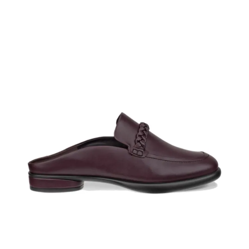 Ecco Closed Toe Slippers Women's Red-1