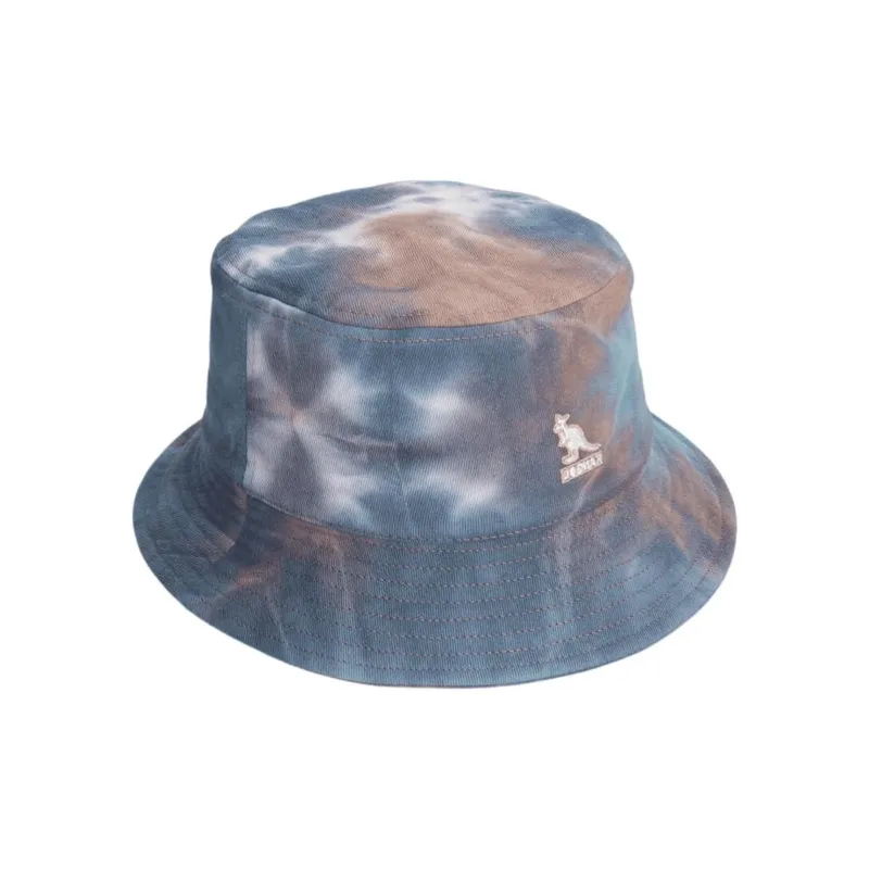 KANGOL Cotton Bucket Hats Unisex Blue Gray-1