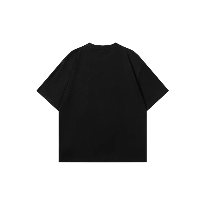 D&W T Shirts Unisex Black-1