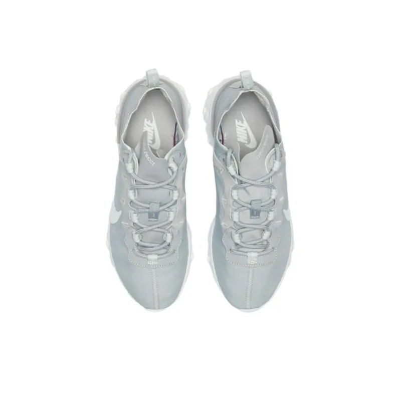 Nike React Element 55 Wolf Grey Ghost Aqua Women's-4