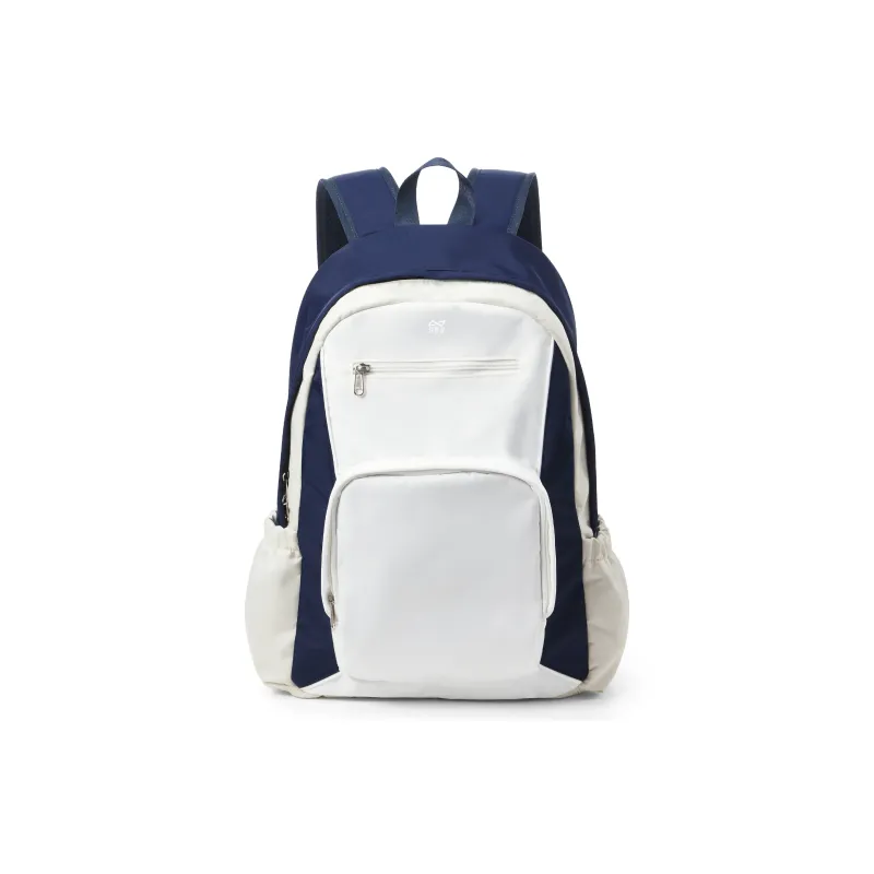 QING QI ZHE Fabric Backpack Regular Unisex Multicolor-16