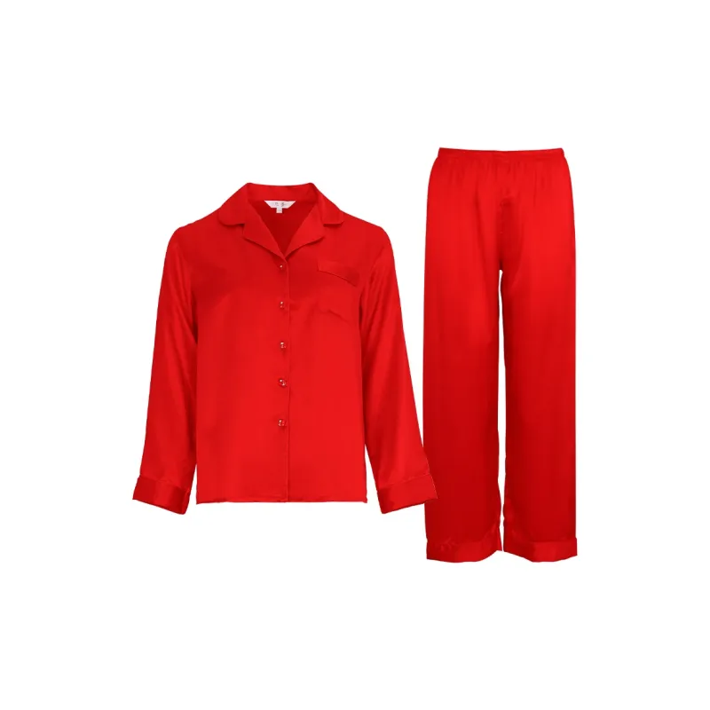 Silk Boundary Pajama Set Women's-3