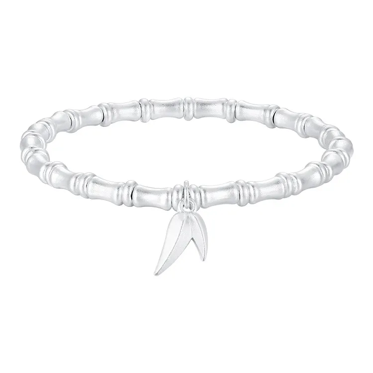 CHOW TAI SENG S990 Silver Bracelets Women's-1