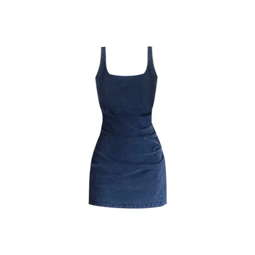 SKYA Slip Dresses Women's Blue