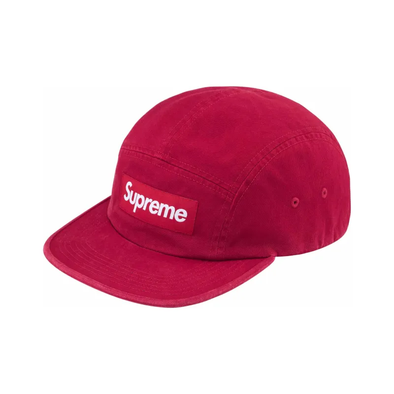 Supreme Washed Chino Twill Camp Cap SS25-0