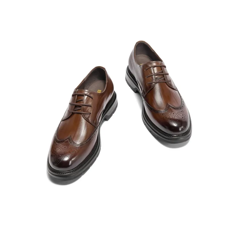 BELLE Dress Shoes Men's Black, Brown-2