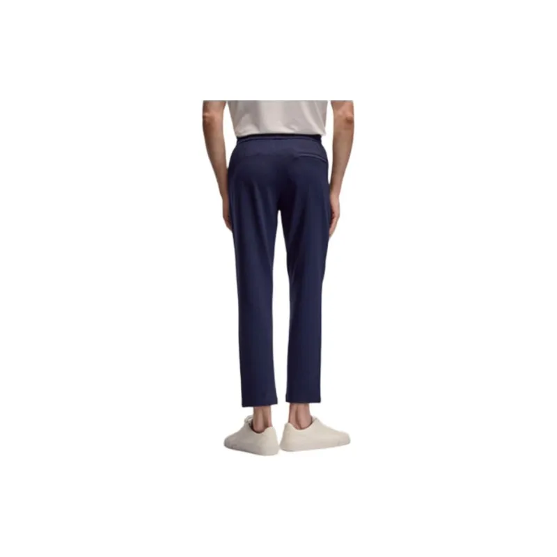 JODOLL Casual Pants Men's Dark Navy Blue-1