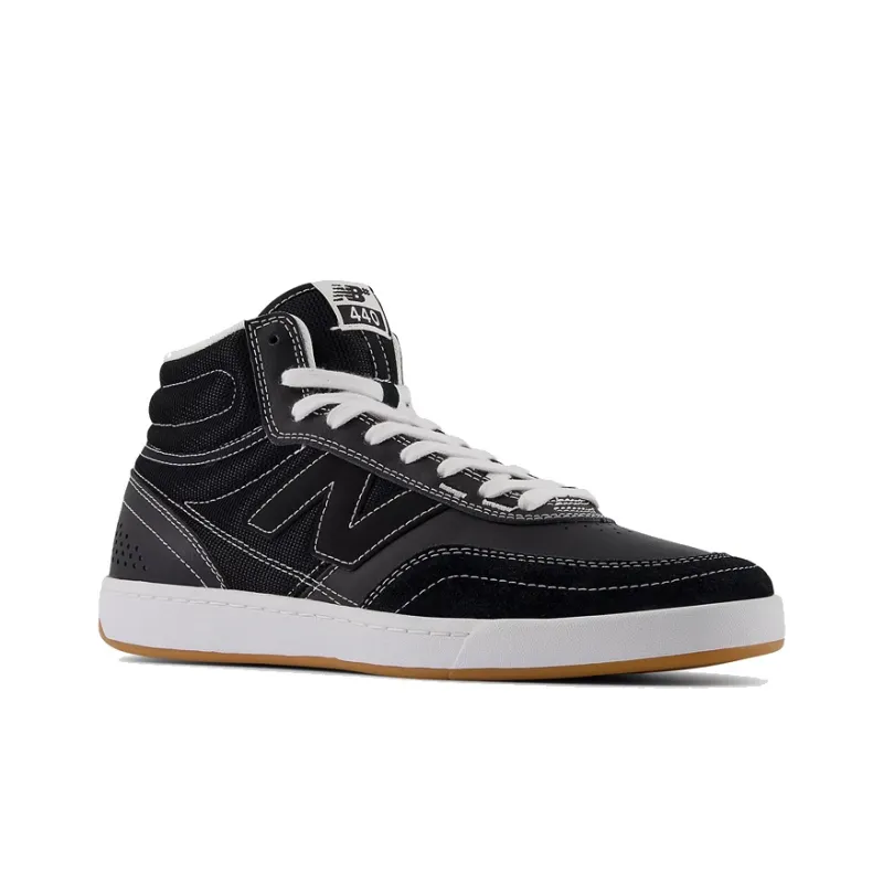 New Balance Numeric 440 High V2 Black White-2