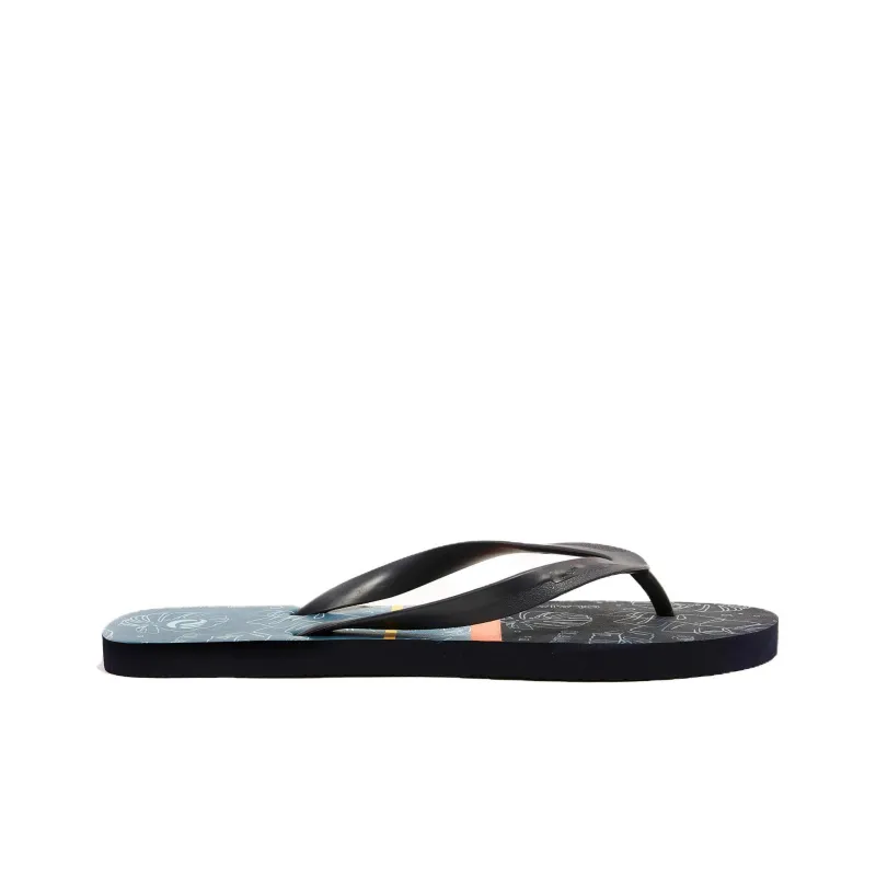 DECATHLON Flip Flops Men's Blue Black-1