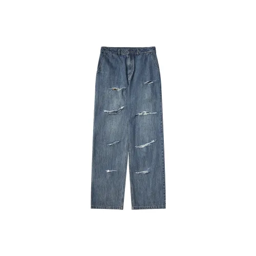 BEASTER Jeans Unisex Blue