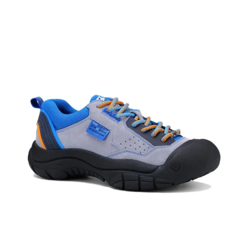 STUCKB Stabbi Slip Resistant Low Top Hiking/Trekking Shoes Unisex Caribbean Sea-2