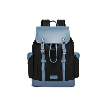 FAIRWHALE PU Backpacks Backpack Laptop Bags Regular Men's Multicolor