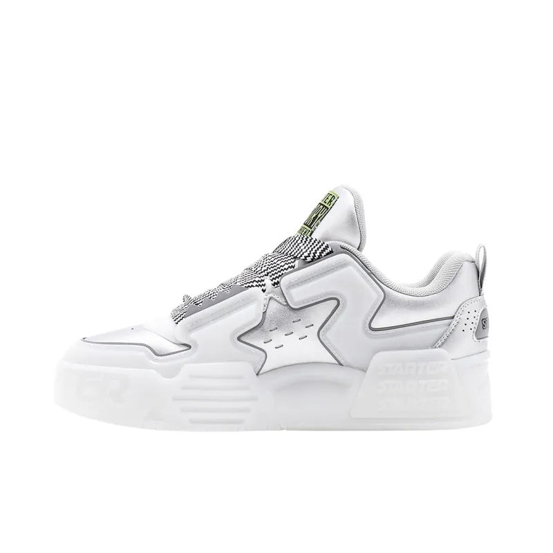 STARTER Vol Laser Palm Game Shoes Low-Top Skateboard Shoes Men's Gray-1