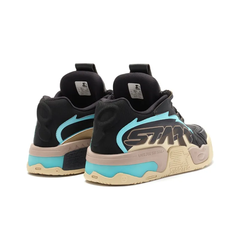 STARTER Vol Series Skateboard Shoes Men Low Top Black-3