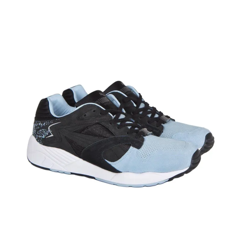 Solebox x PUMA Trinomic XS 850 Abrasion Resistant Breathable Low Top Running Shoes Unisex Black Blue-2