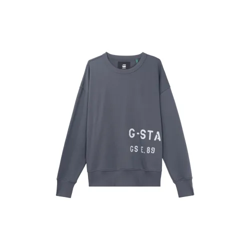 G-STAR RAW Sweatshirts Men Gray Blue