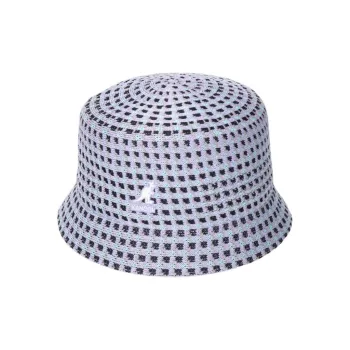 KANGOL Polyester Modified Acrylic Bucket Hats Unisex Purple