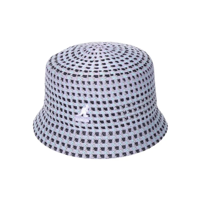 KANGOL Polyester Modified Acrylic Bucket Hats Unisex Purple-0