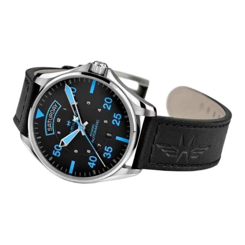 Hamilton Khaki Aviation Khaki Pilot Day Date Air Zermatt Auto H64625731-1