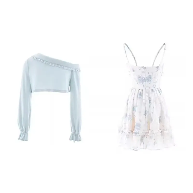 LSVE Two Piece Skirt Sets Women's-1