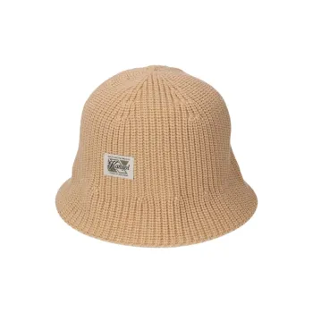KANGOL Polyester Bucket Hats Unisex Beige