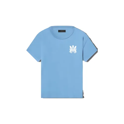 AMIRI Menswear Collection T-Shirts Men Blue