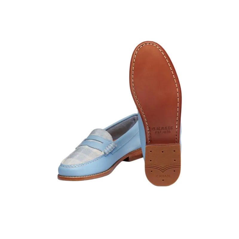G.H. Bass & Co. Whitney Loafers Women's Blue-5
