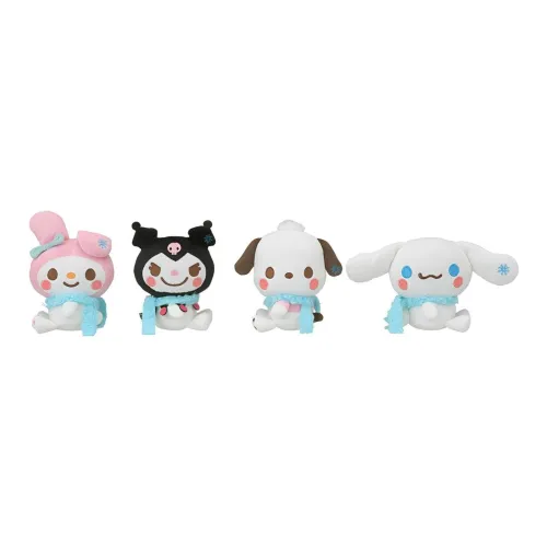 SEGA Scarf Collection Kuromi Sanrio Dolls Plush Pendant 16cm High