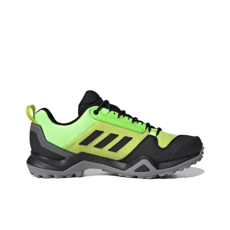 Adidas Terrex AX3 GTX Gore-Tex Hiking Breathable Low-Top Outdoor Shoes Men's Black Gray-1