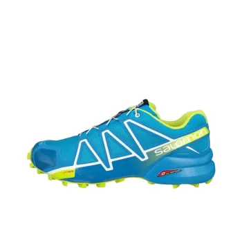 SALOMON Sense Pro Ma Cushioning, Slip Resistant, And Abrasion Resistant Low Top Outdoor Shoes Unisex Blue White Green