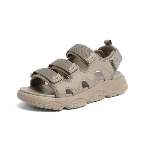 BELLE Beach Sandals Men Apricot/Black
