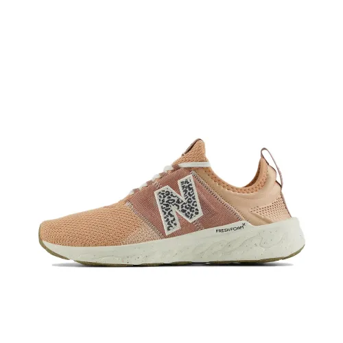 New Balance Fresh Foam X Cruz Artisan V3 Running Shoes Women's Low-Top Brown