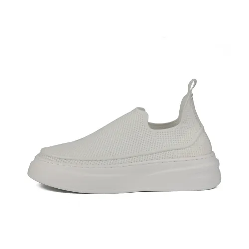 Thai points Casual Shoes Men Low-Top White