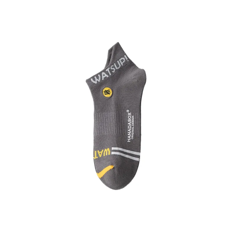 HANADASOX Ankle Socks Men's 5 Pack Mixed Color-2