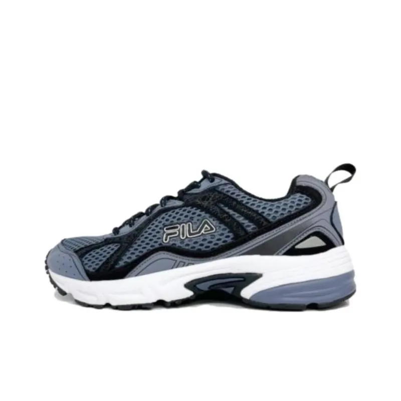 FILA Cushioned Slip Resistant Low Top Casual Shoes Women's Gray-0