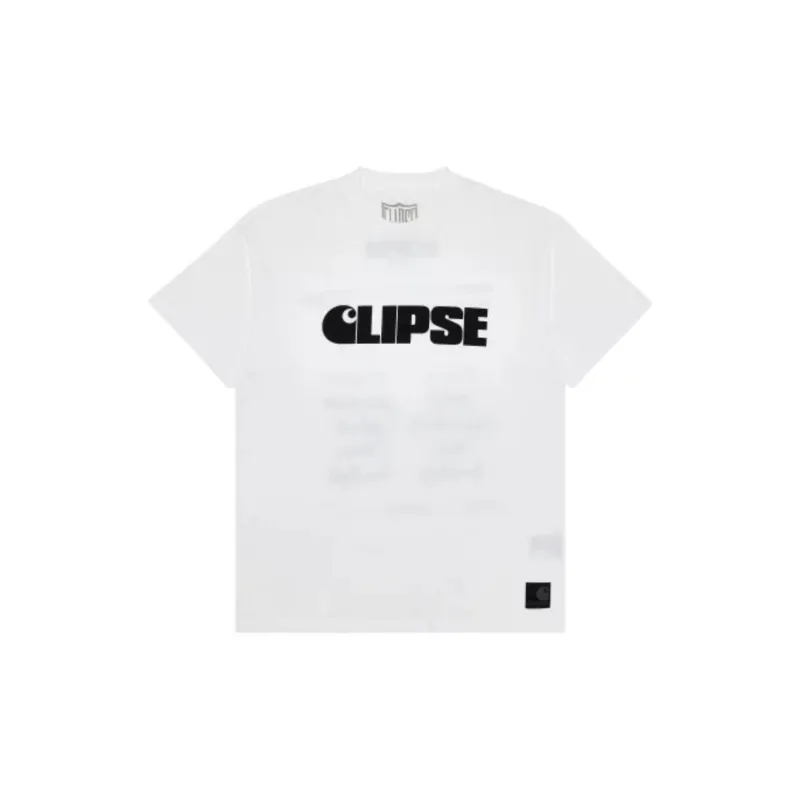 Carhartt WIP Clipse Collaboration T-Shirts Unisex White-1