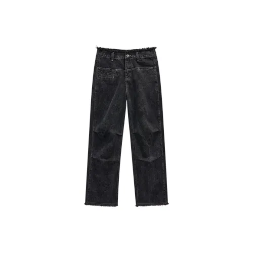 FAX FOR FMACM Jeans Unisex Washed Black