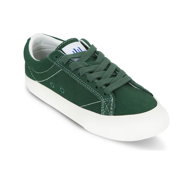 Ollieskate Slip Resistant Cushioning Low Top Skateboard Shoes Unisex Mulberry Green-2