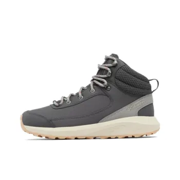 Columbia Trailstorm Waterproof And Breathable Mid-Top Trekking Shoes Women's Gray