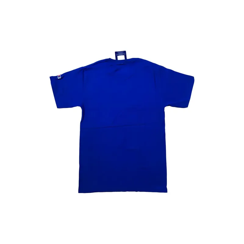 Champion Regular T Shirt Unisex Royal Blue US Version-1
