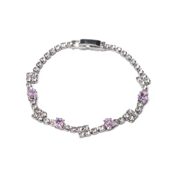 BLESSED BULLET Alloy Zircon Bracelets Women's