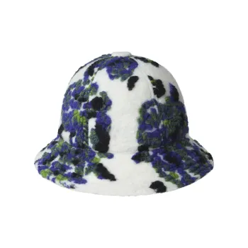 KANGOL Wool Polyester Polyurethane Bucket Hats Women's Blue